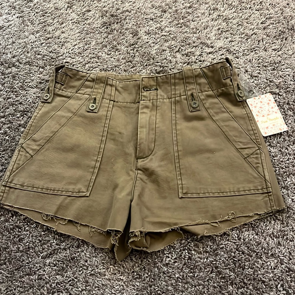 Free People High Waisted Shorts